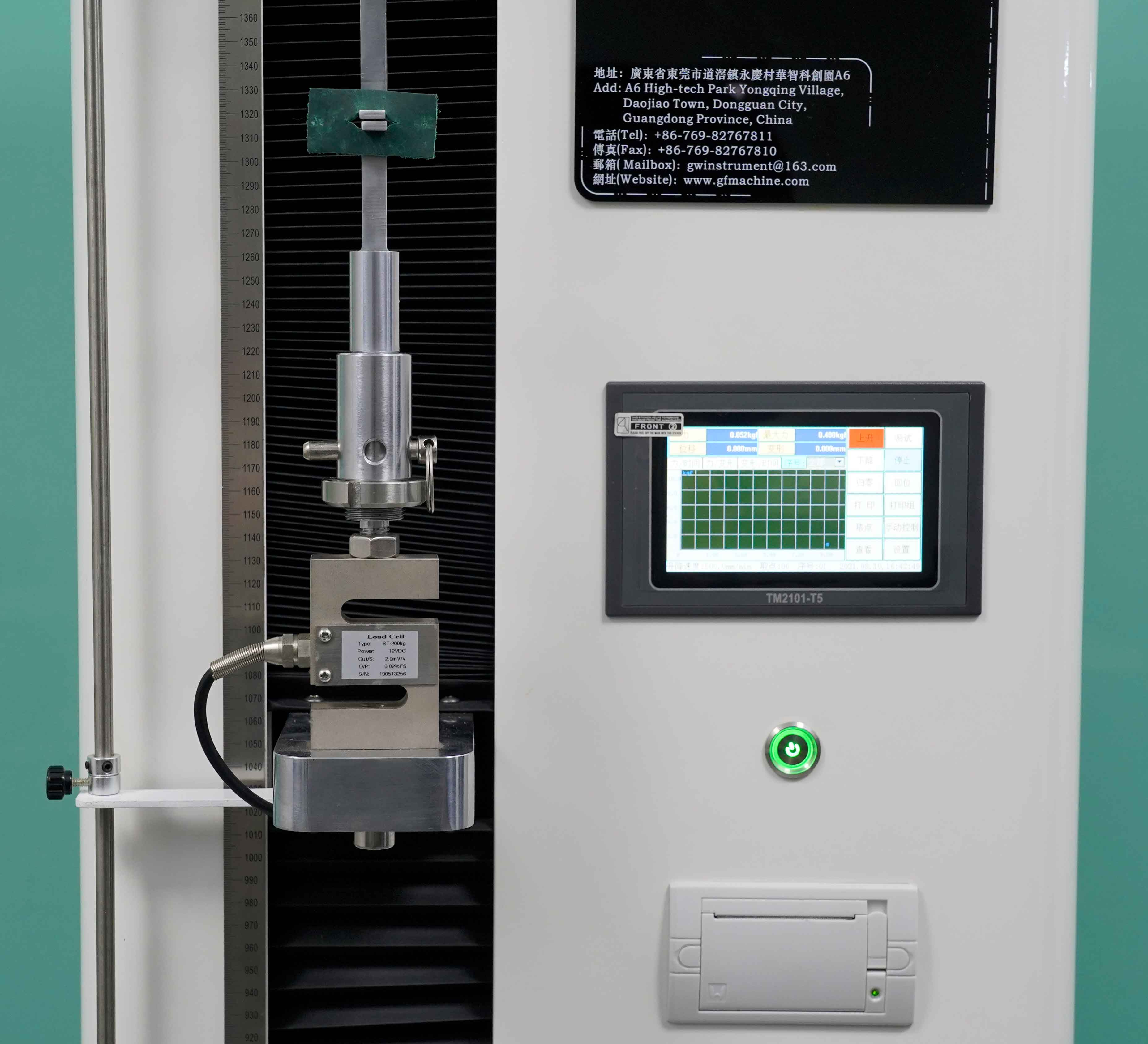 Máquina automática de prueba de plástico 50kn para flujo de fusión de plástico