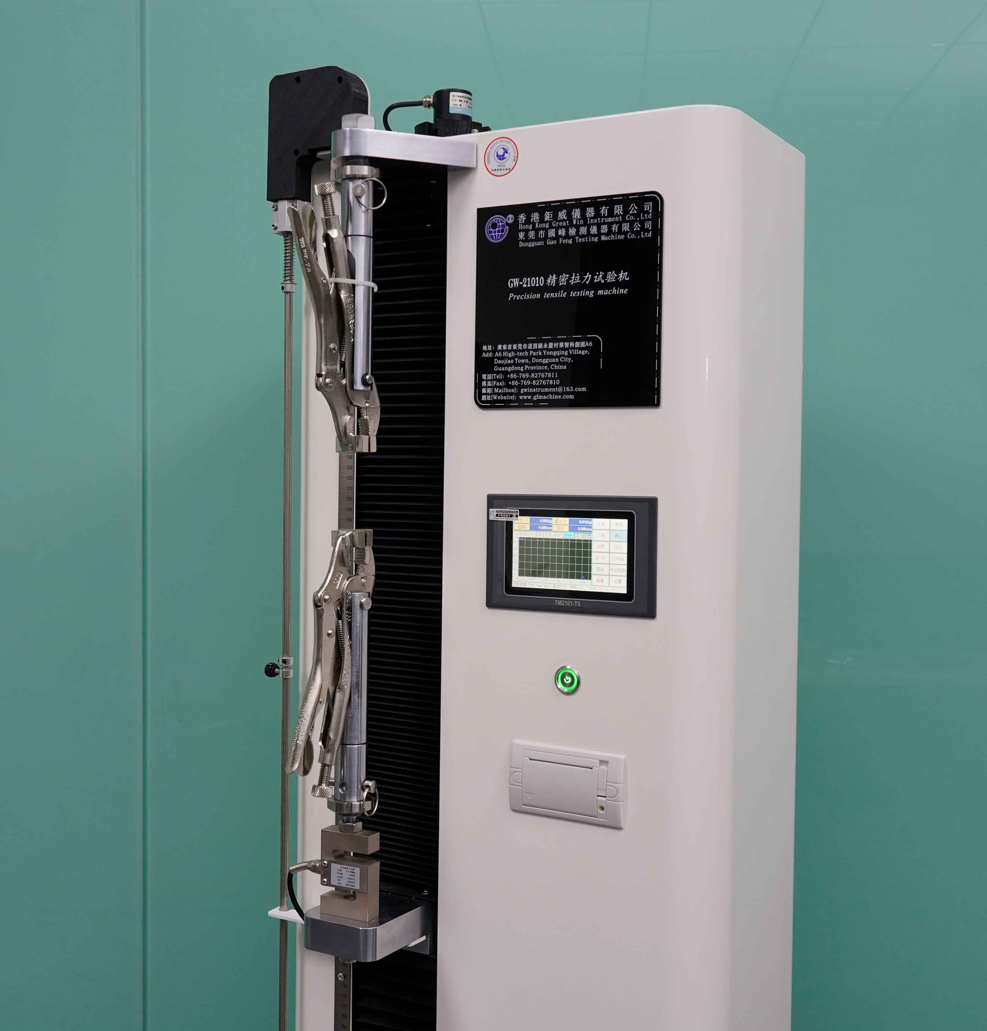 Máquina de ensayo de plástico de 50 kn personalizada para tubos de plástico