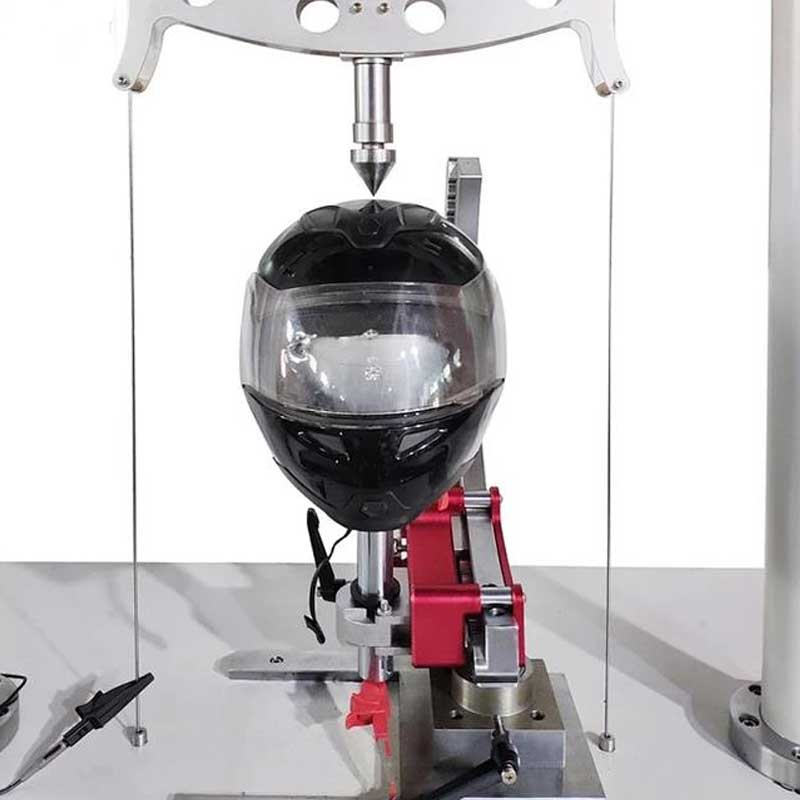 Máquina de prueba de impacto de casco de sistema informático de venta caliente