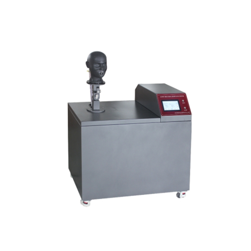 Máquina de prueba de detector de laboratorio automatizado de banco de filtro de partículas textiles de tela de máscara